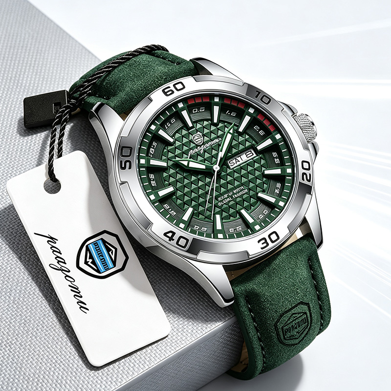 Jewelry Inspired Watches - PAAZOMU Роскошные мужские часы, модные кварцевые,