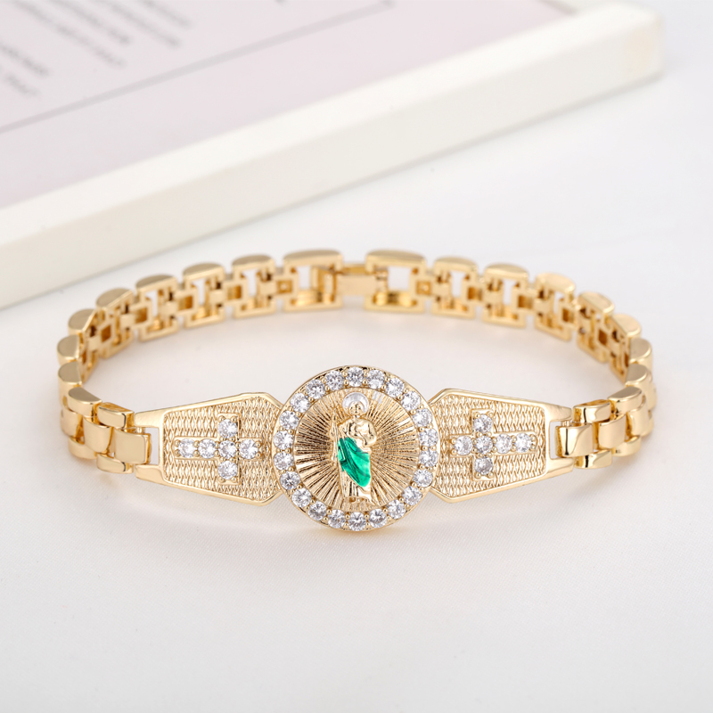 Paradise Jewelry & Watches Dolphin Mall - Женский и мужской браслет с цирконом,