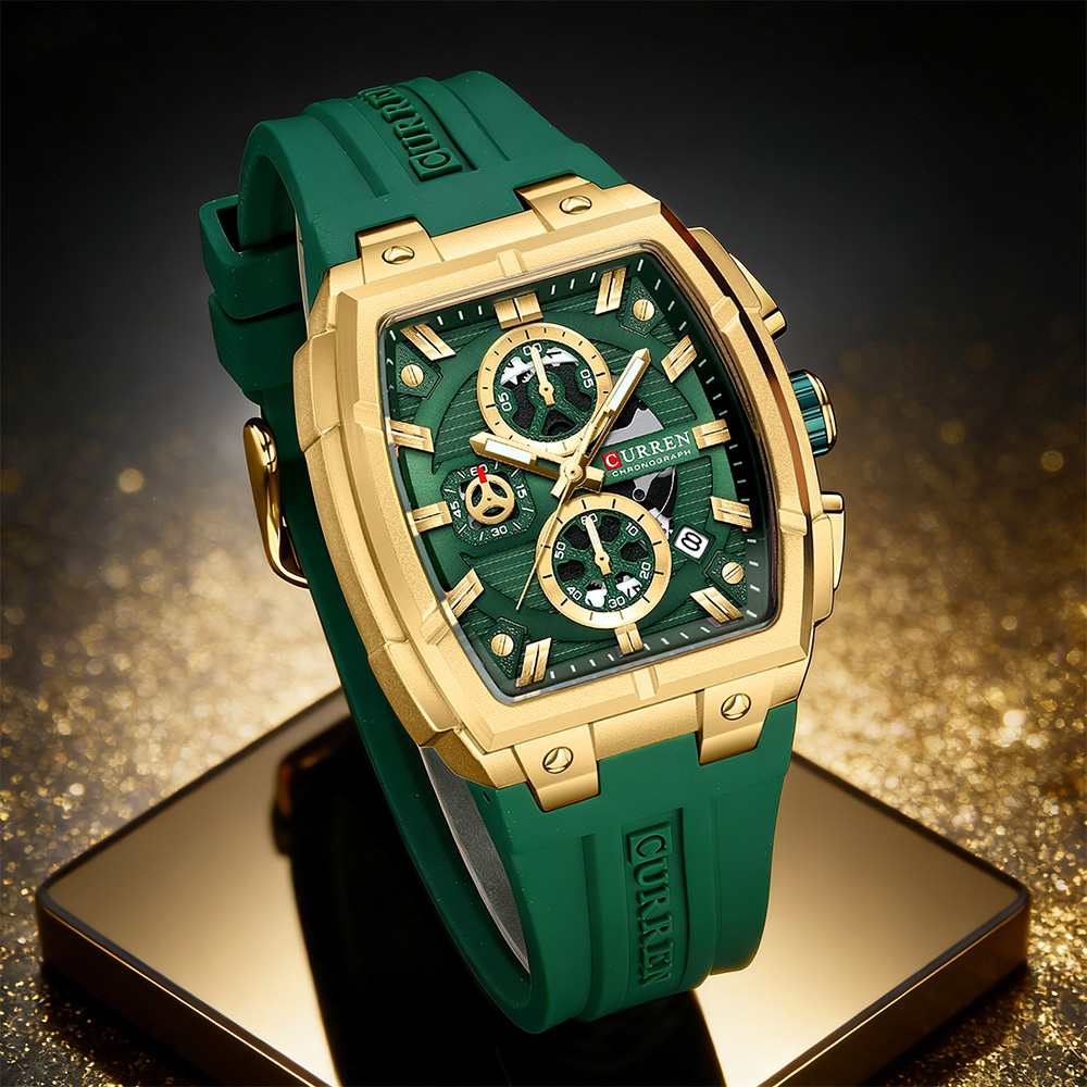 Jewellery Watch - Роскошные винтажные часы CURREN для мужчин,