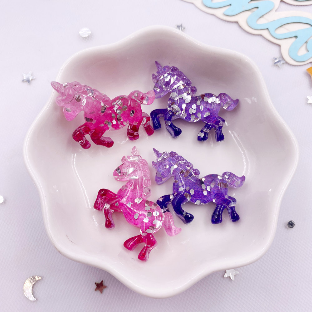 Paradise Jewelry & Watches Dolphin Mall - 6 шт. красочные смоляные блестящие 3D
