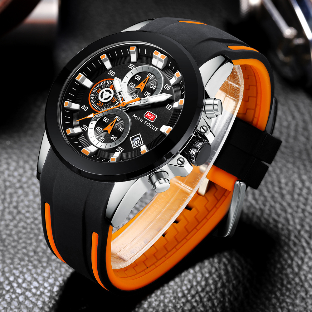Jewelry Inspired Watches - Часы наручные MINI FOCUS Мужские кварцевые,