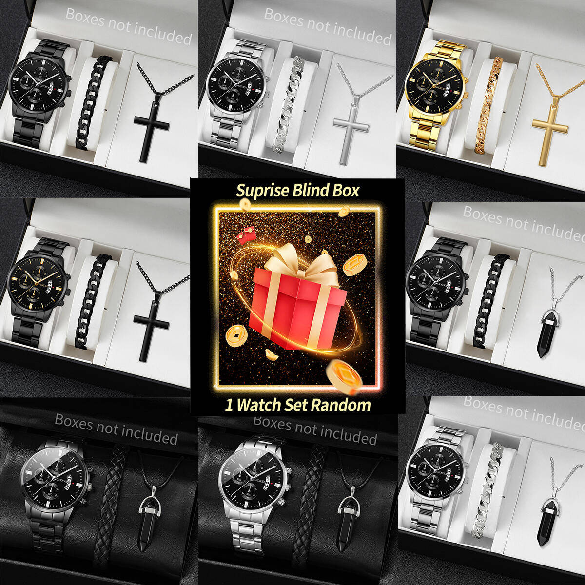 Jewellery Watch - Сюрприз Mystery Watch слепая коробка-3 шт./компл.