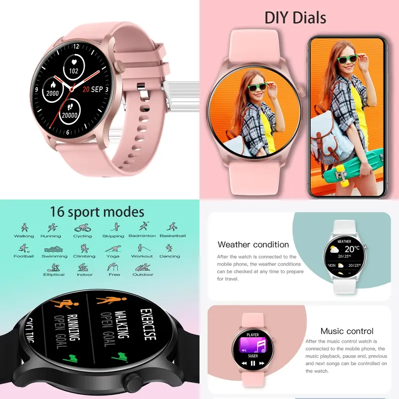 Smartwatch - Умные часы SENBONO MAX8 для мужчин