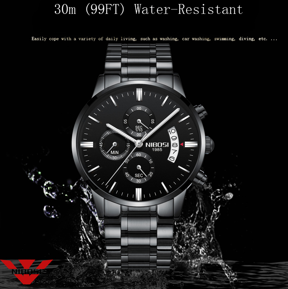 Часы наручные NIBOSI Мужские к – обзор и цена Jewelry Inspired Watches