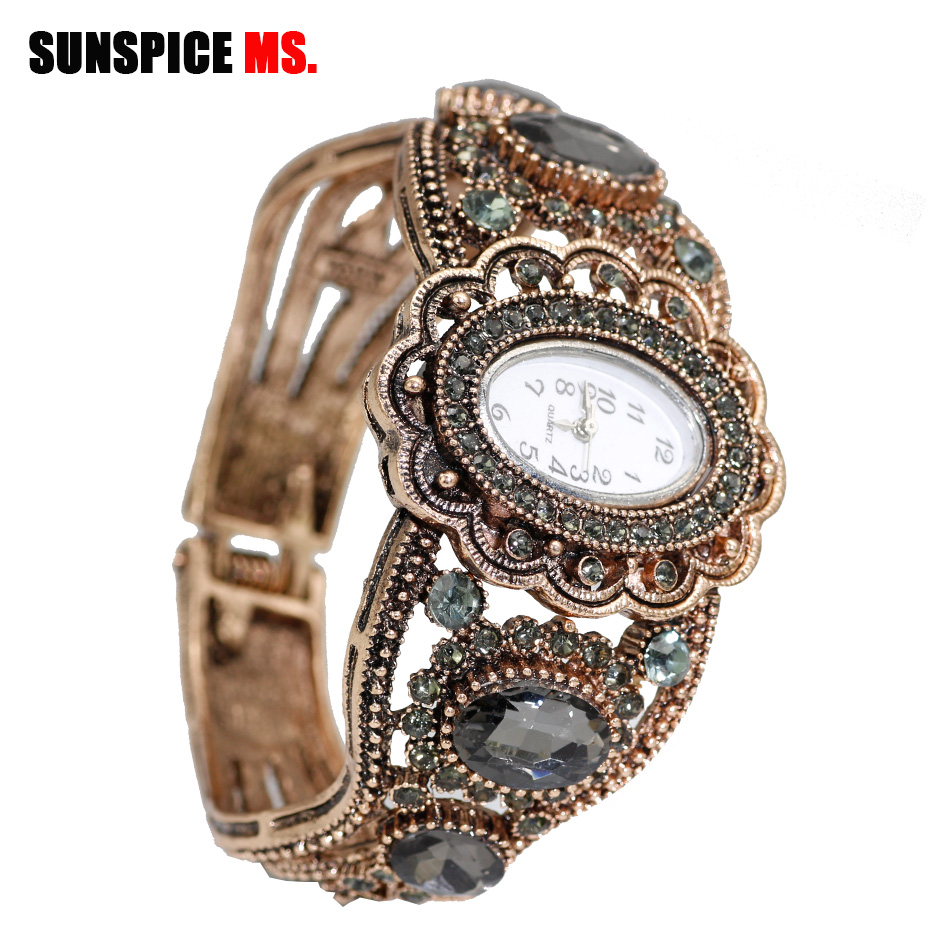 SUNSPICE-MS кварцевые наручные – обзор и цена Indian Jewelry Watches