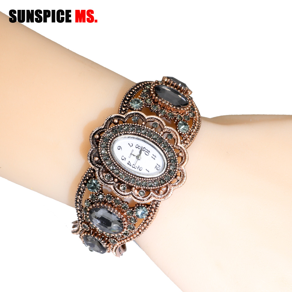 SUNSPICE-MS кварцевые наручные – обзор и цена Indian Jewelry Watches