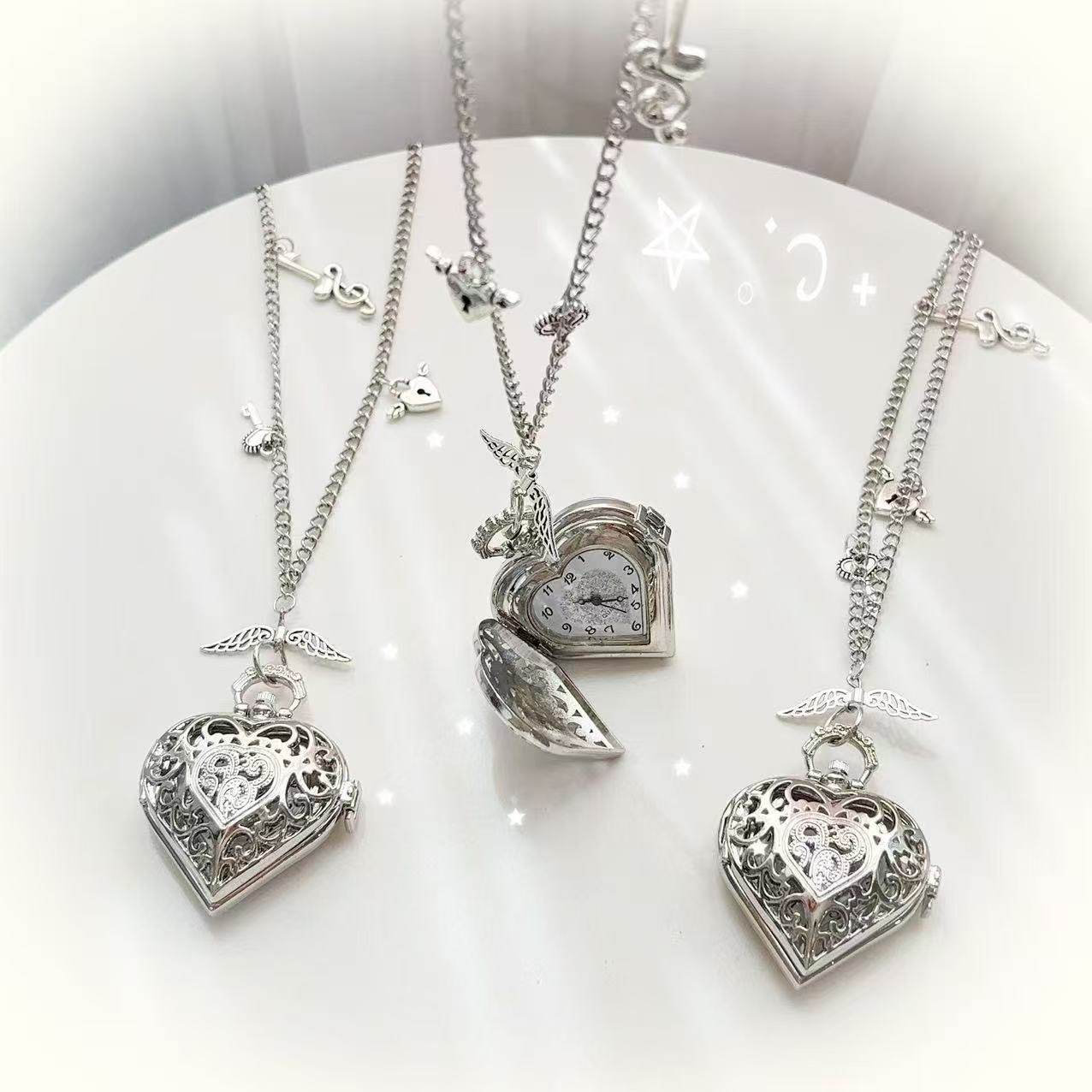 Цепочка-кулон с часами в стиле – обзор и цена Vintage Jewelry Watches Women