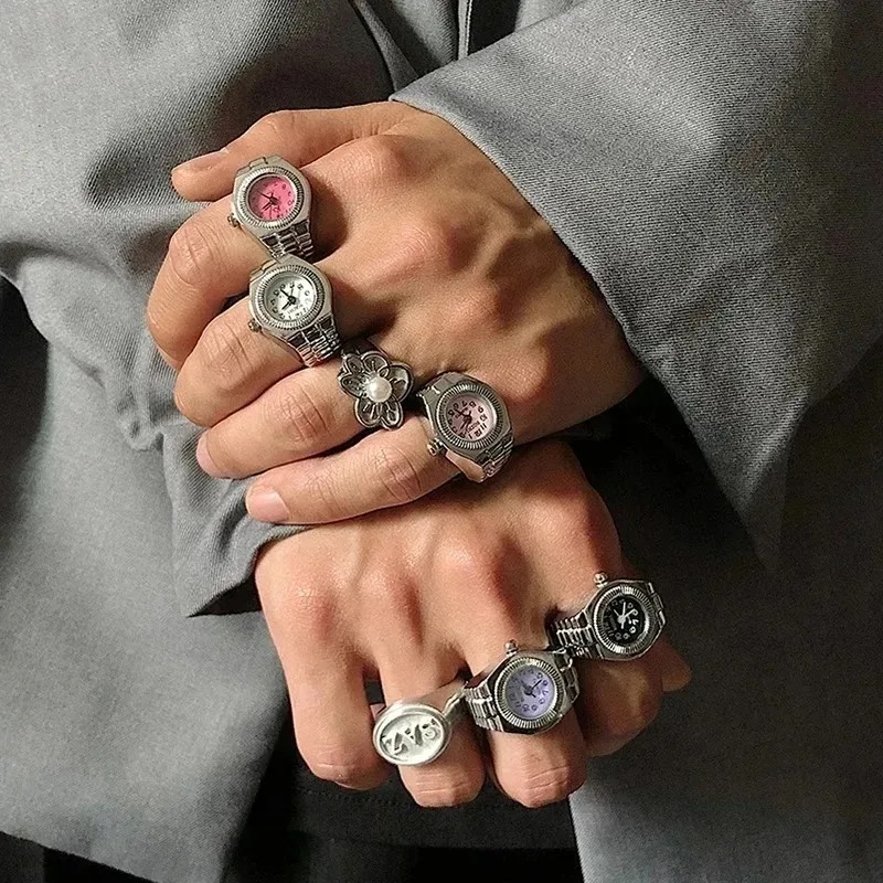 Винтажное кольцо-часы в стиле  – обзор и цена Vintage Jewelry Watches Women
