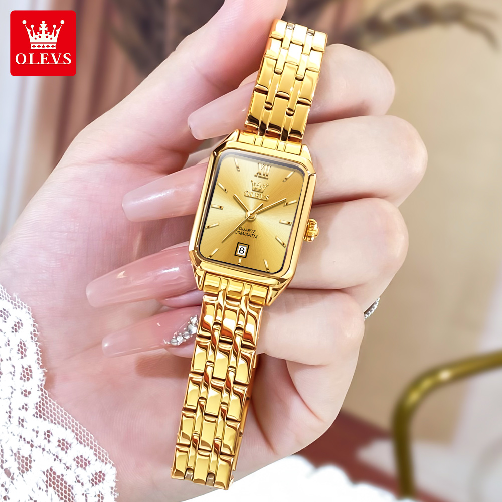 OLEVS Роскошные женские часы л – обзор и цена Jewelry Watches Gold