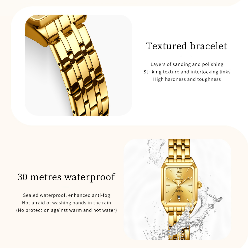 OLEVS Роскошные женские часы л – обзор и цена Jewelry Watches Gold