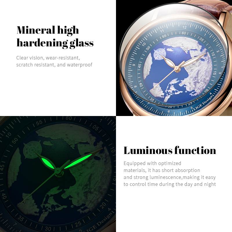 Мужские наручные часы LIGE 202 – обзор и цена Jewelry Inspired Watches